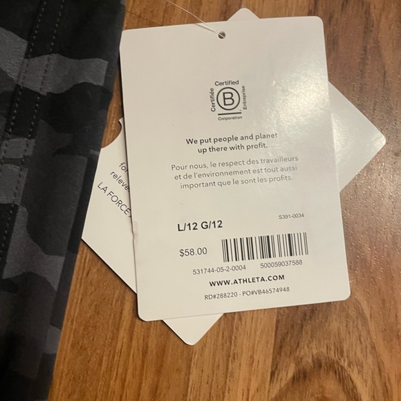 Athleta Girl on the go Romper size L/12 - Picture 3 of 5